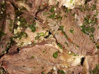 Carne de quijada congelada 10 kg aprox.